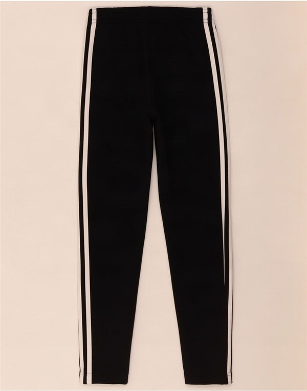 Calças de treino Adidas meninas 7-8 anos preto poliéster