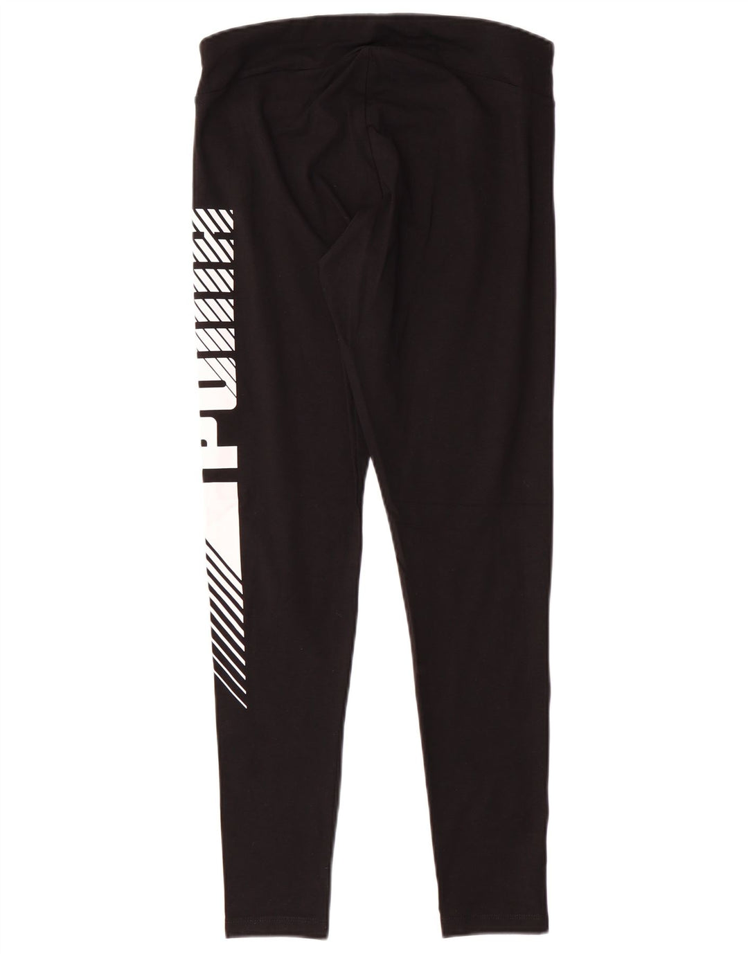 Leggings PUMA Feminino UK 12 Médio Algodão Preto