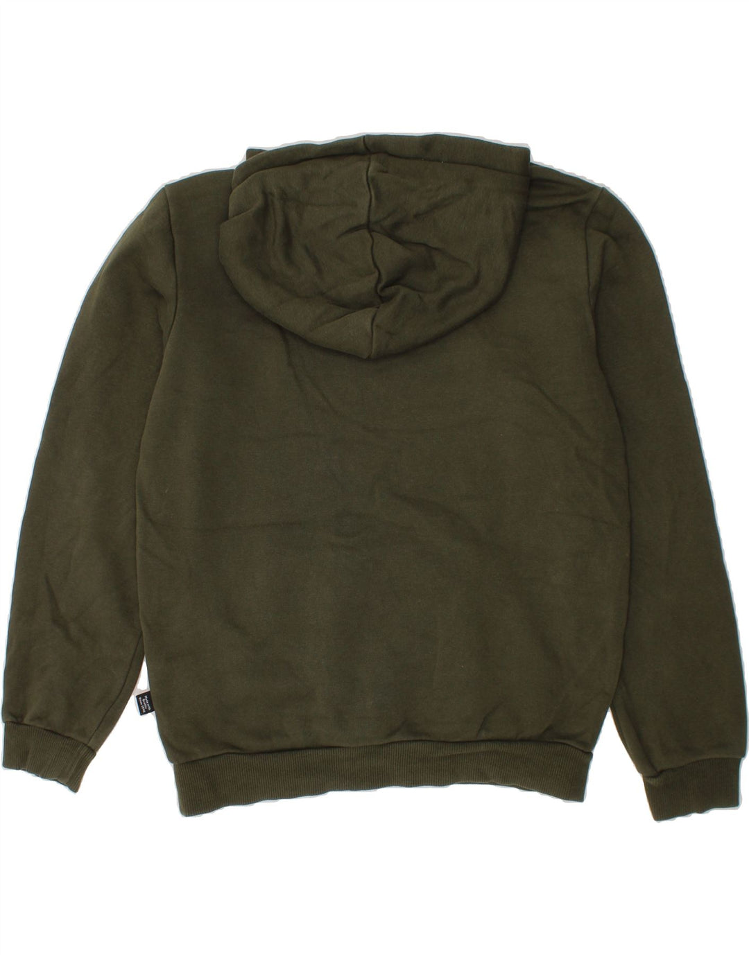 PUMA Boys Graphic Hoodie Jumper 11-12 Years  Green Cotton Vintage Puma and Second-Hand Puma from Messina Hembry 
