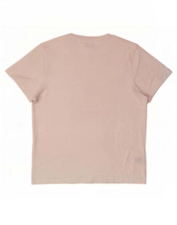 Camiseta masculina Tommy Hilfiger Top 2XL algodão branco