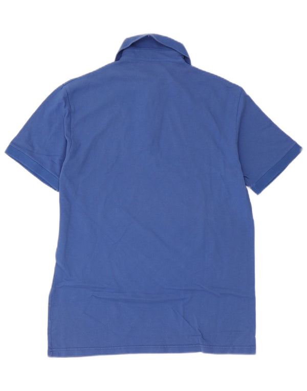 Camisa polo masculina Etro médio azul floral algodão
