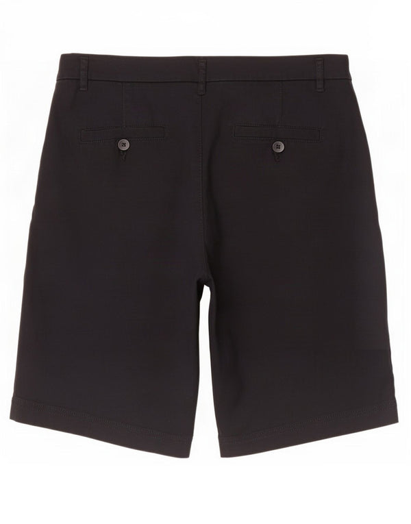 Shorts Chino Feminino Benetton UK 10 Pequeno W30 Preto
