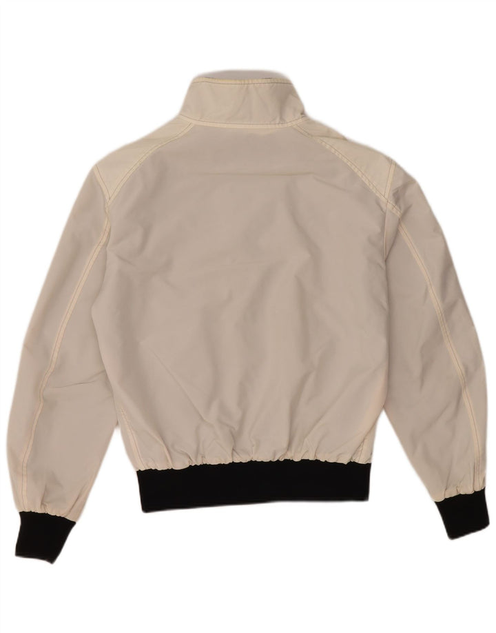 Jaqueta bomber masculina Refrigiwear EU 46 pequena poliamida branca Colourblock