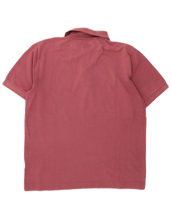 Camisa polo masculina Kappa média Borgonha