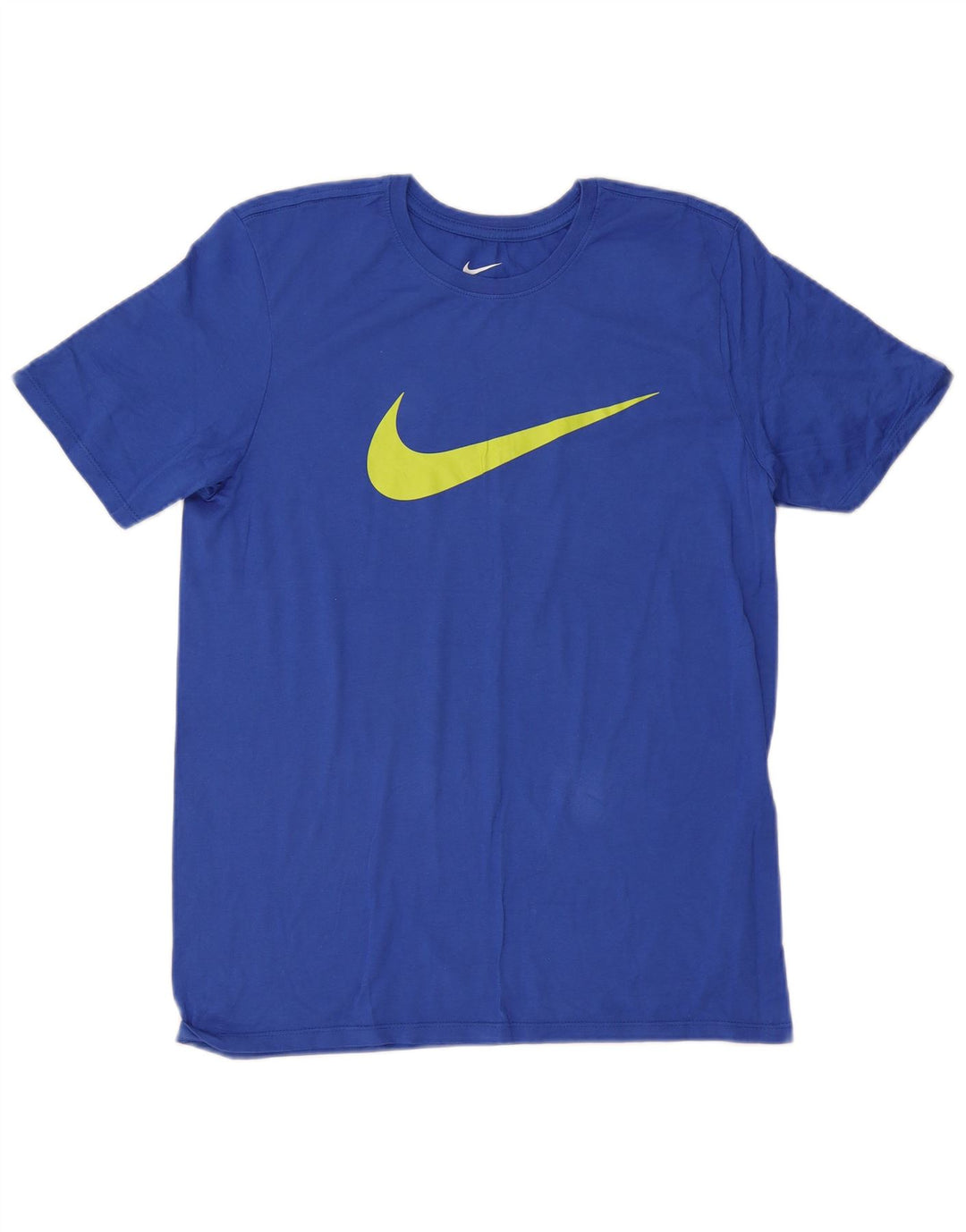 Camiseta Nike Masculina Athletic Fit Graphic Top Azul Médio