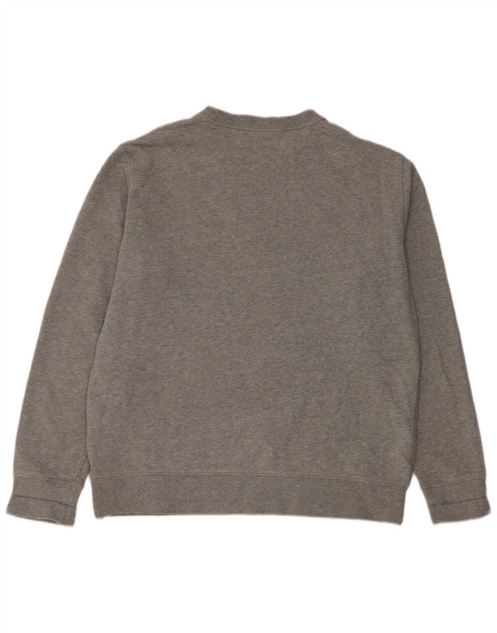 Suéter masculino Marks & Spencer grande algodão cinza