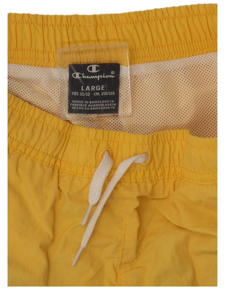 Shorts de natação Champion meninos 11-12 anos multicolorido bloco colorido