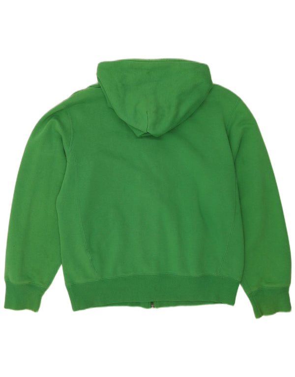 Suéter Nike masculino com capuz e zíper UK 39/41 algodão verde médio
