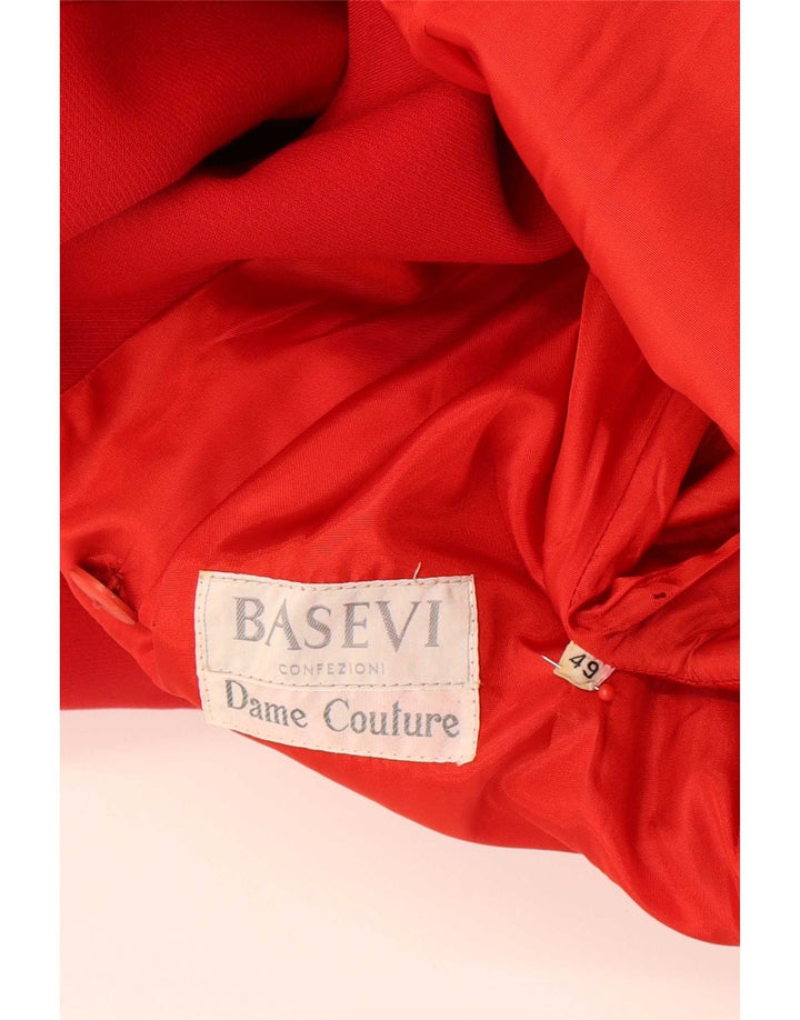 Casaco masculino Basevi com peito duplo IT 49 XL vermelho