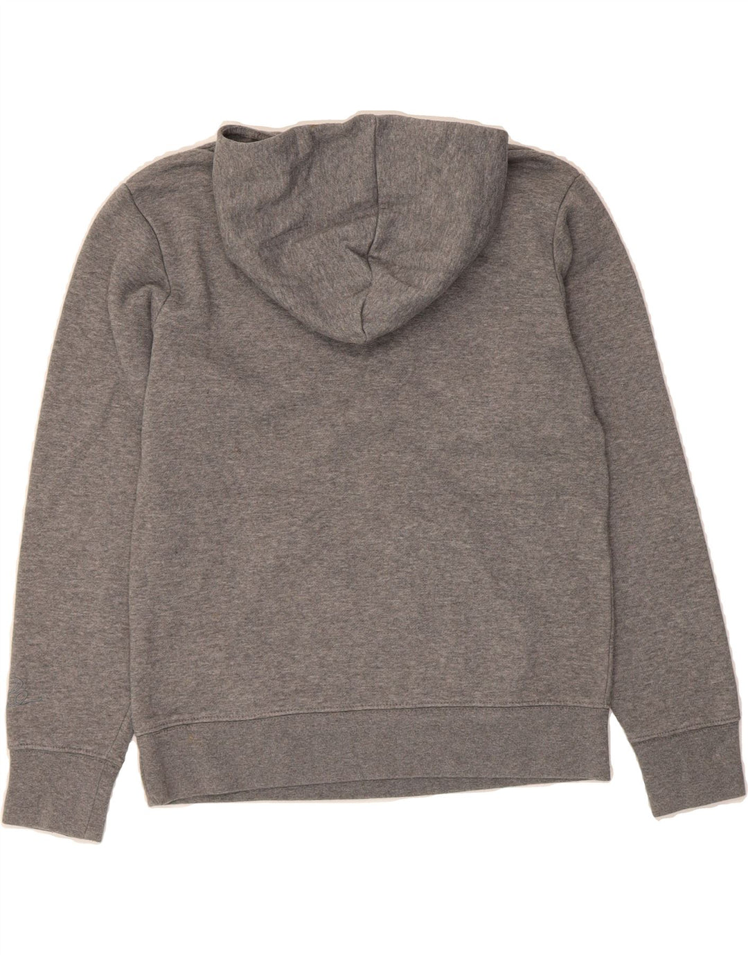 JORDAN Boys Hoodie Jumper 12-13 Years Large Grey Cotton Vintage Jordan and Second-Hand Jordan from Messina Hembry 