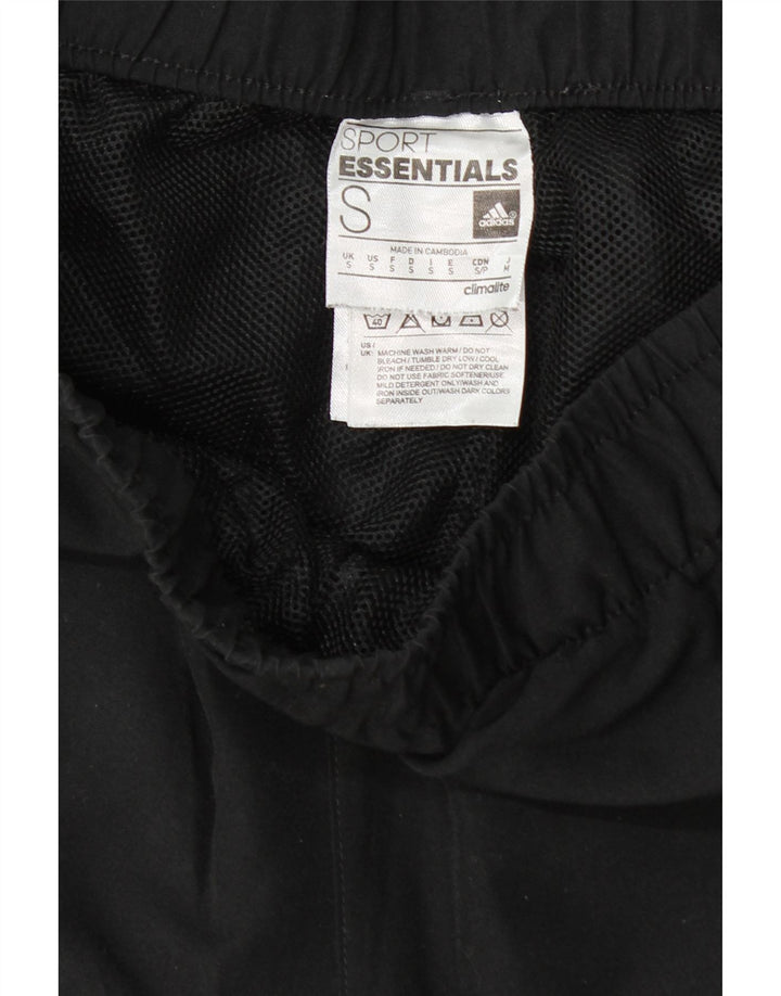 Adidas Womens Climalite Sport Shorts UK 10 Pequeno Poliéster Preto