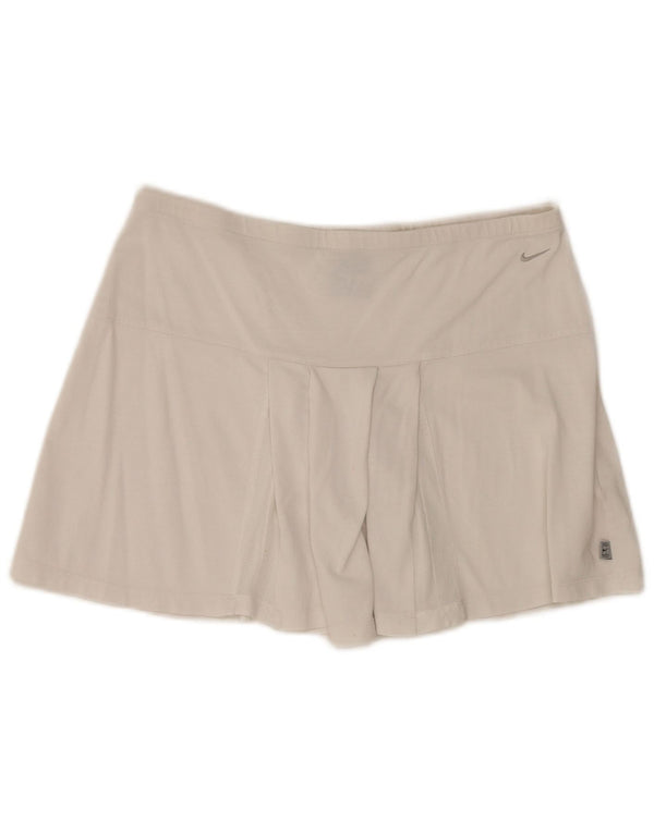 Shorts esportivos femininos Nike UK 14 médio branco