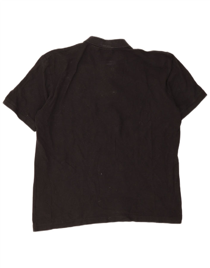 Camisa Polo Masculina Fila XL Algodão Preto