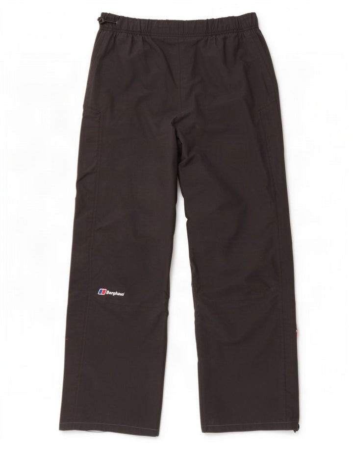 Calça corta-vento masculina Berghaus 15-16 anos poliamida preta