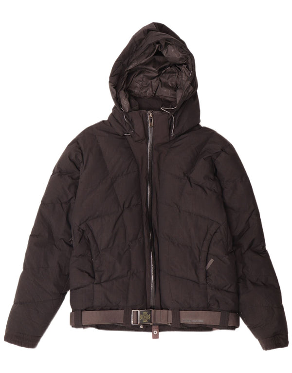 Jaqueta masculina acolchoada com capuz Helly Hansen Reino Unido 38 nylon preto médio