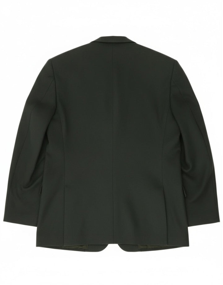 Jaqueta blazer masculina Pierre Cardin com 3 botões IT 50 grande lã cáqui