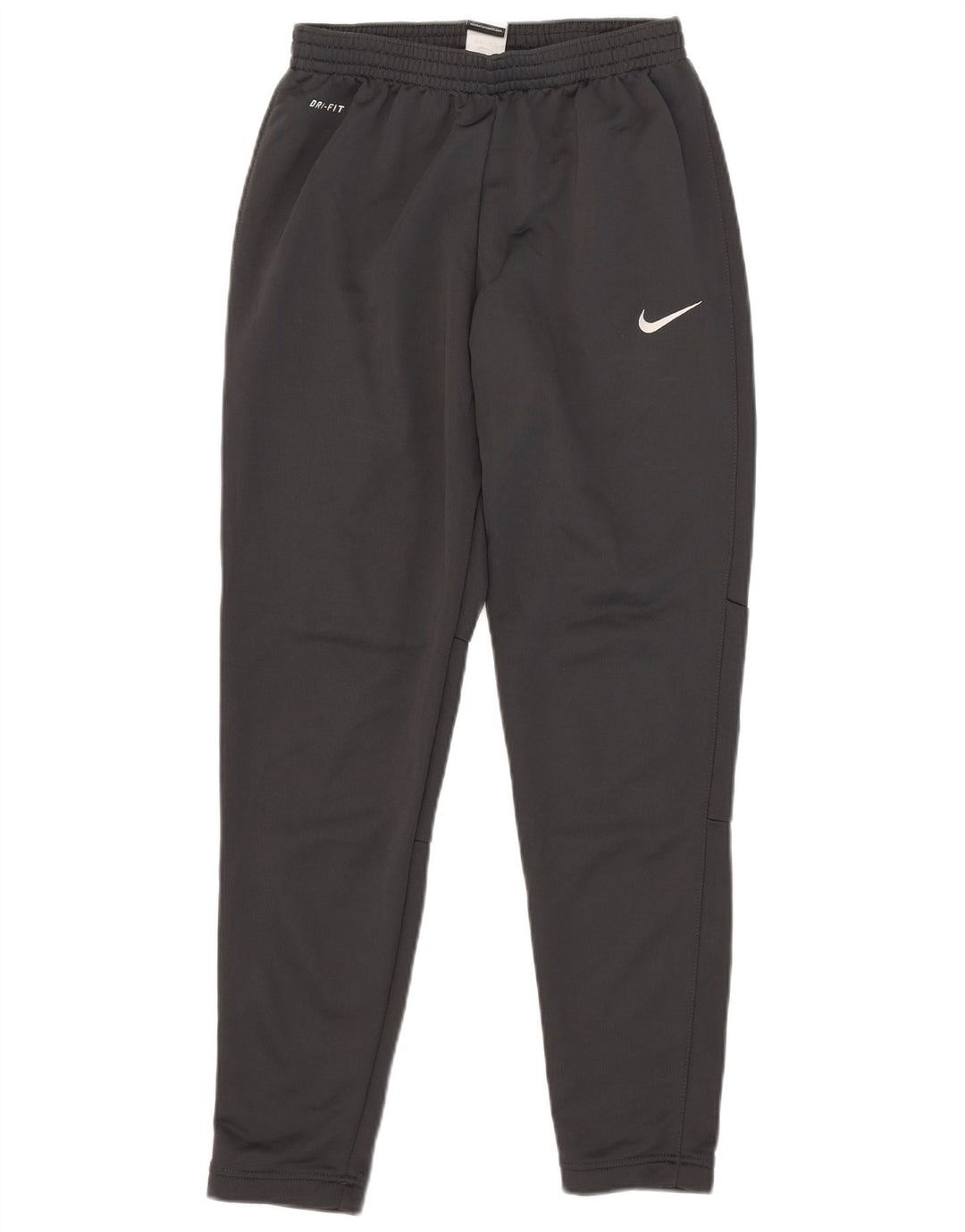 Calça de treino Nike masculina Dri Fit pequena cinza poliéster