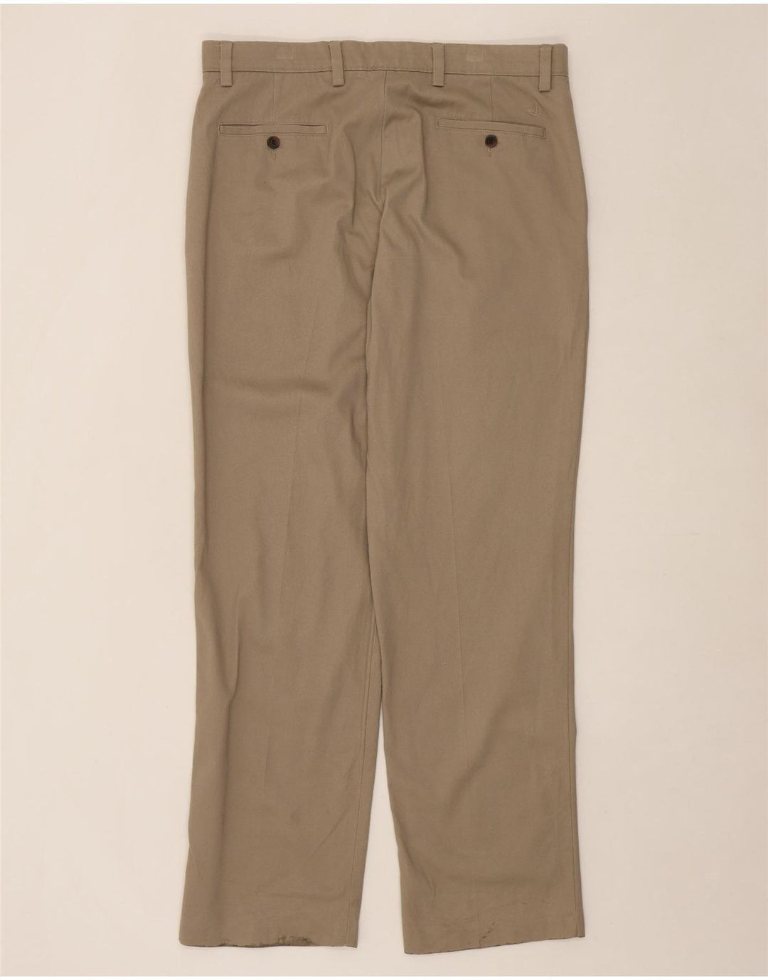 DOCKERS Mens Straight Chino Trousers W36 L34 Beige Cotton Vintage Dockers and Second-Hand Dockers from Messina Hembry 