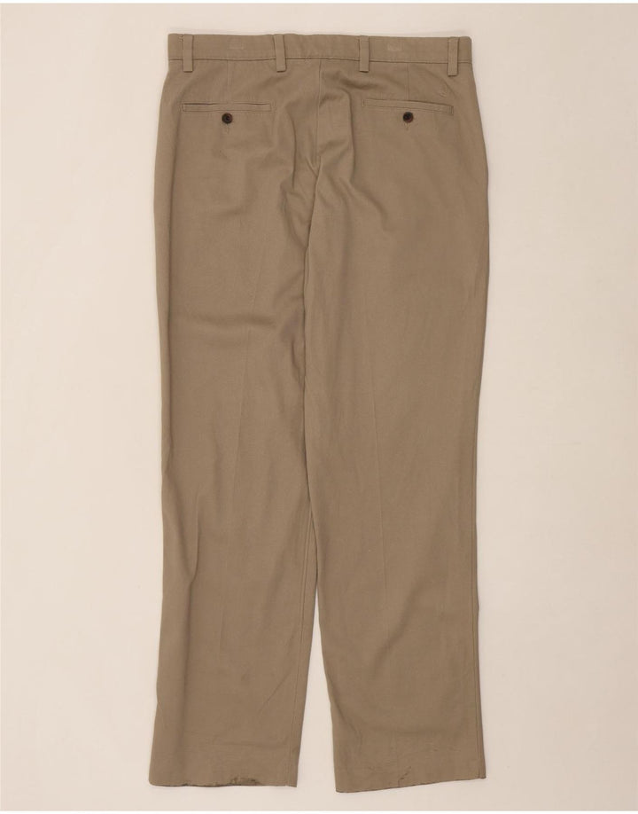 DOCKERS Mens Straight Chino Trousers W36 L34 Beige Cotton Vintage Dockers and Second-Hand Dockers from Messina Hembry 