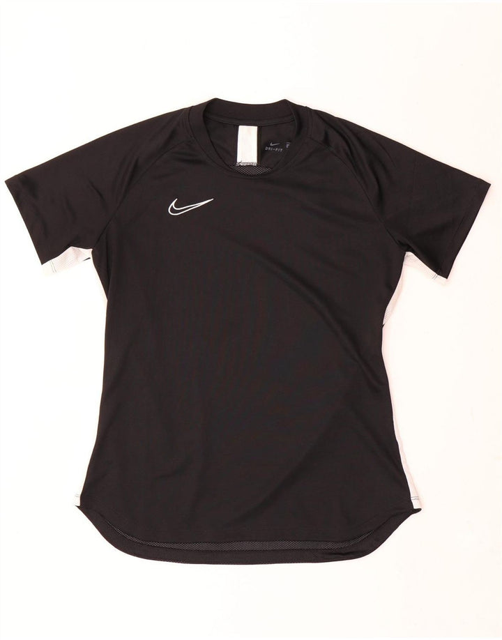 Nike Mens Dri Fit Tracksuit Top Médio Preto Colourblock