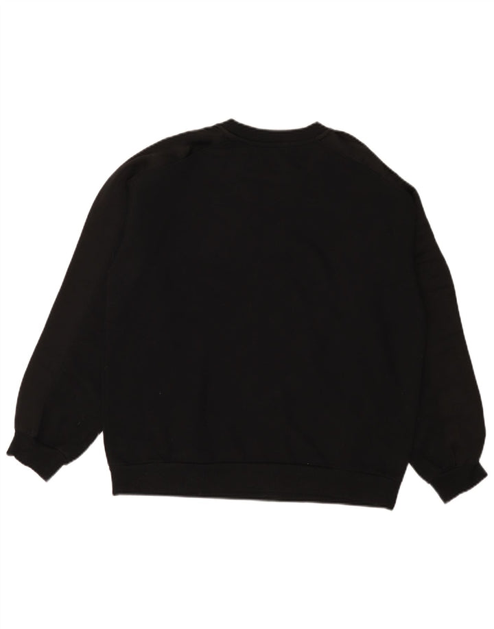 Suéter feminino Marks & Spencer Reino Unido 12 algodão preto médio
