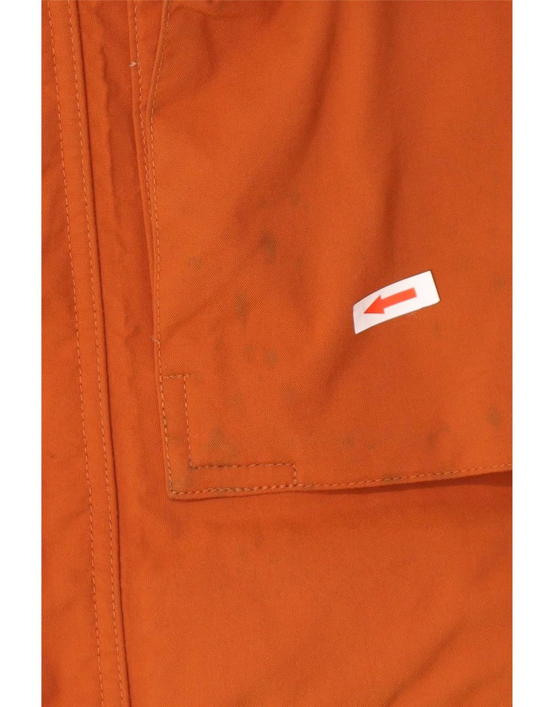Jaqueta Parka masculina com capuz The North Face Reino Unido 38 Nylon laranja médio