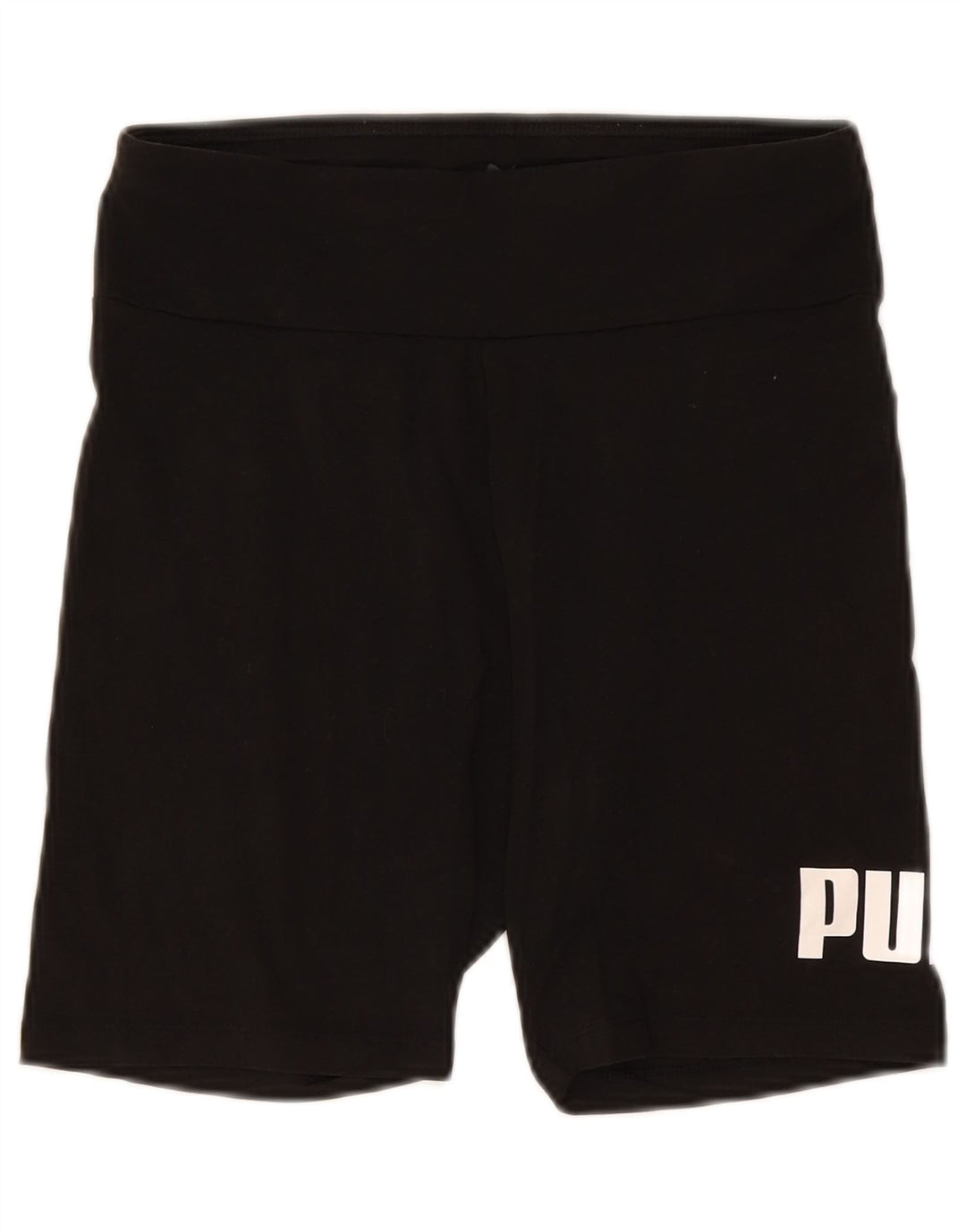 Shorts esportivos gráficos femininos Puma UK 12 médio preto