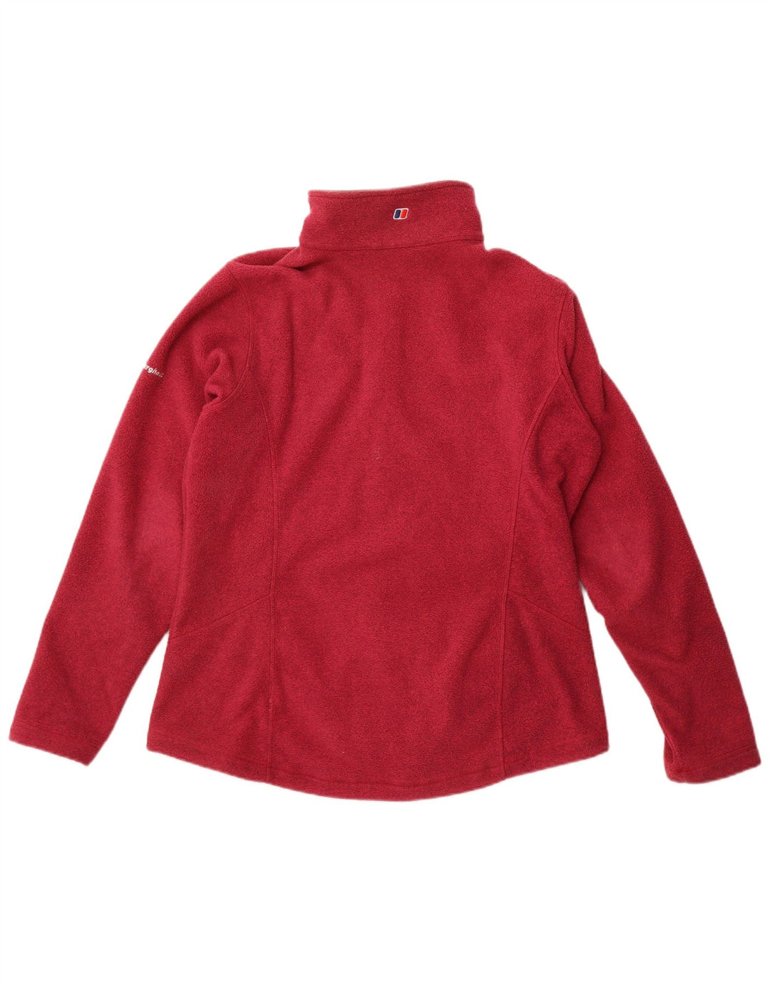 Jaqueta de lã feminina Berghaus UK 16 grande Borgonha