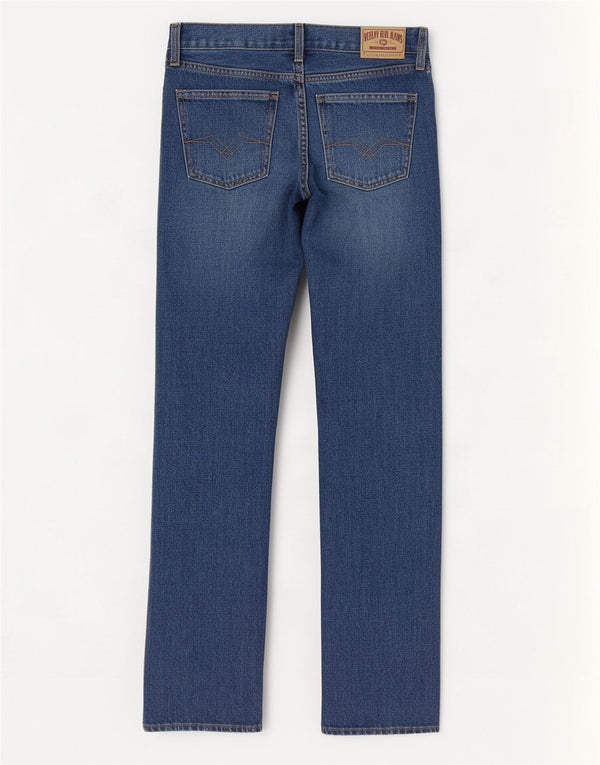 Replay Jeans reto feminino W27 L32 azul algodão