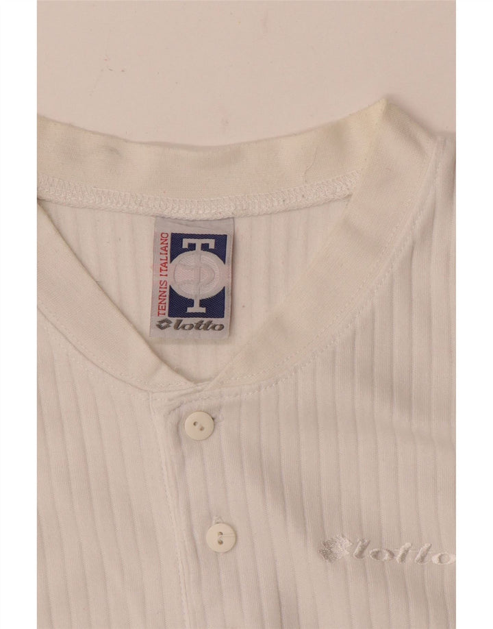 Lotto Colete Masculino Top Pequeno Branco