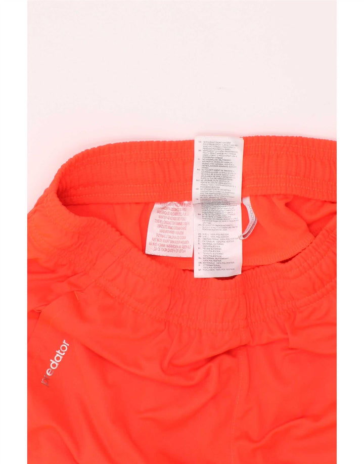 Shorts esportivos Adidas Boys Climacool 13-14 anos laranja poliéster