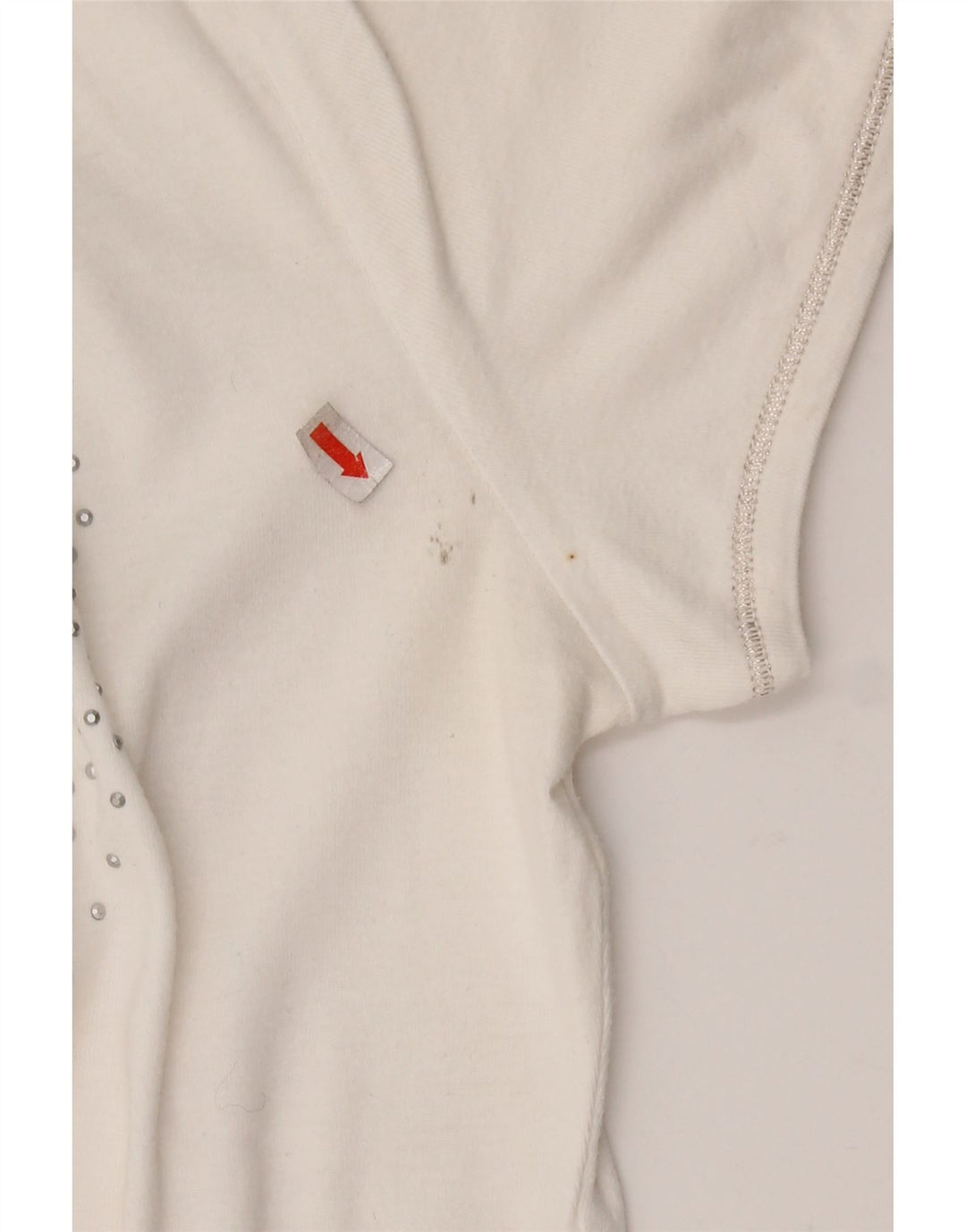 Camisa polo feminina GAS UK 18 XL algodão branco