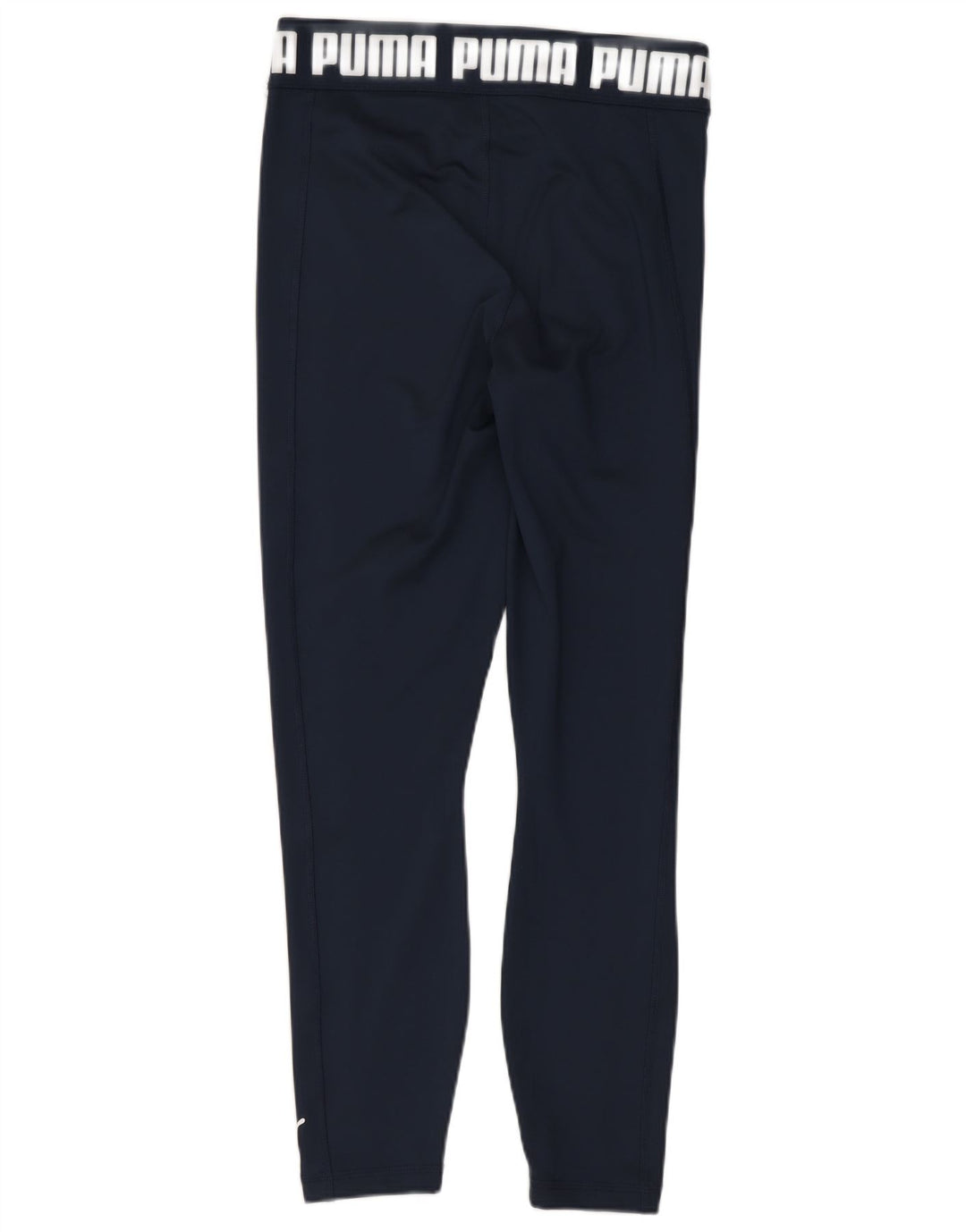 Leggings Puma Feminino UK 10 Pequeno Azul Marinho