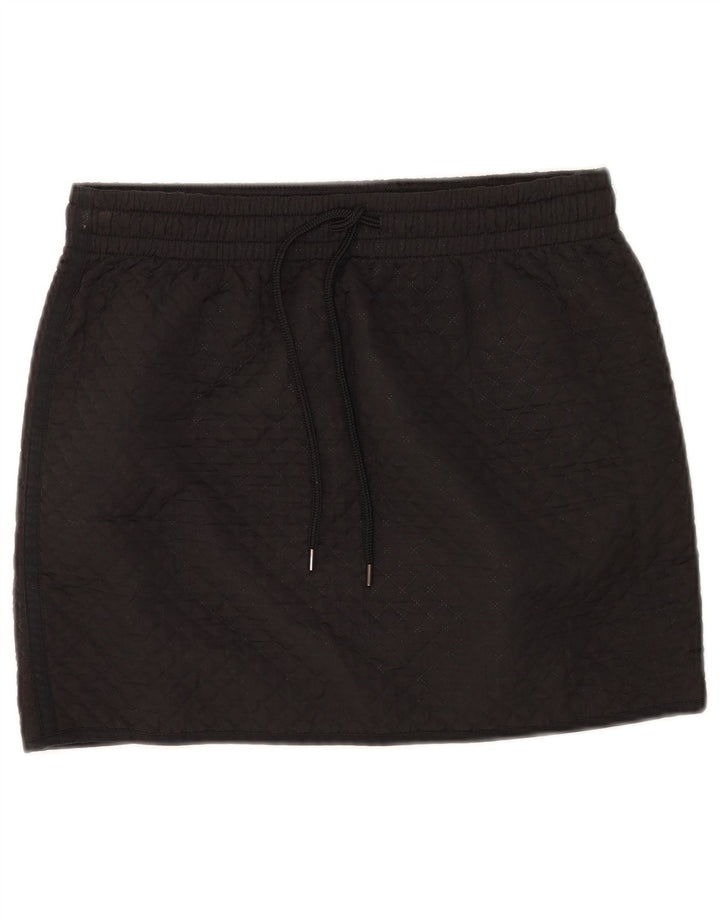Mini saia feminina Benetton W32 grande poliéster preto