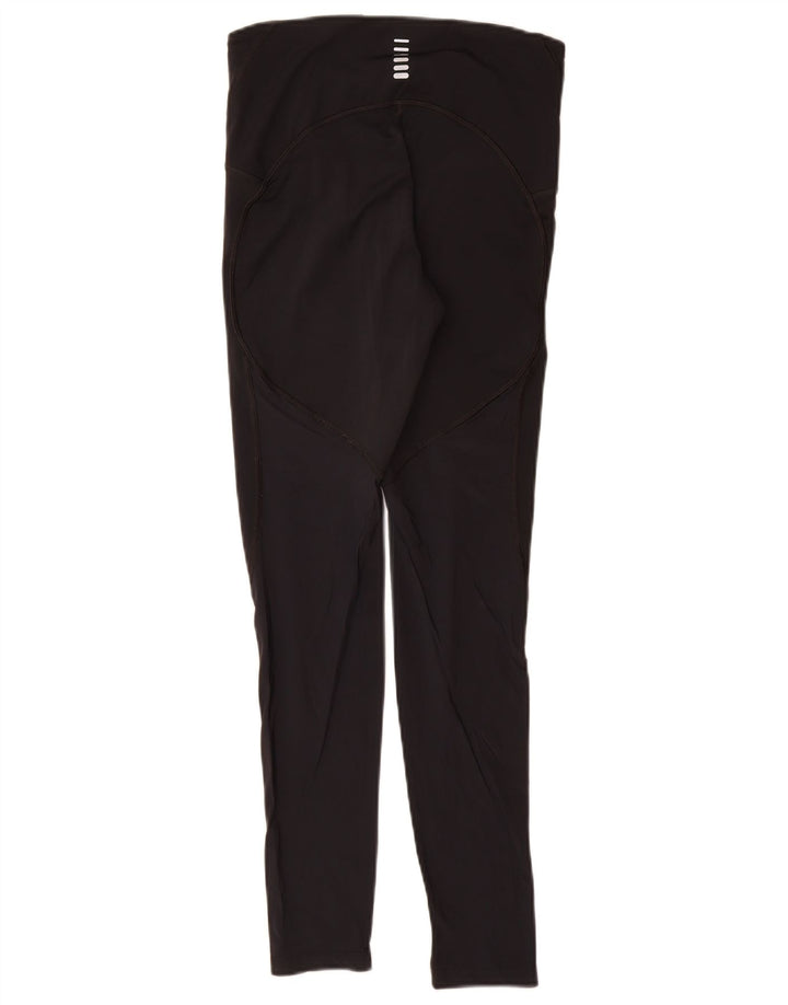 Leggings Nike Heat Gear Femininas UK 12 Médias Pretas