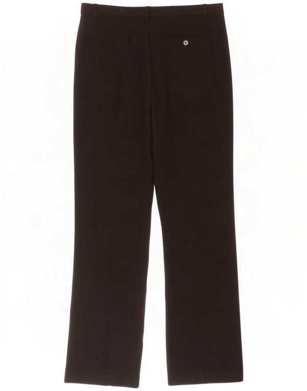 Jigsaw Womens Straight Casual Pants UK 14 Large W34 L33 Black