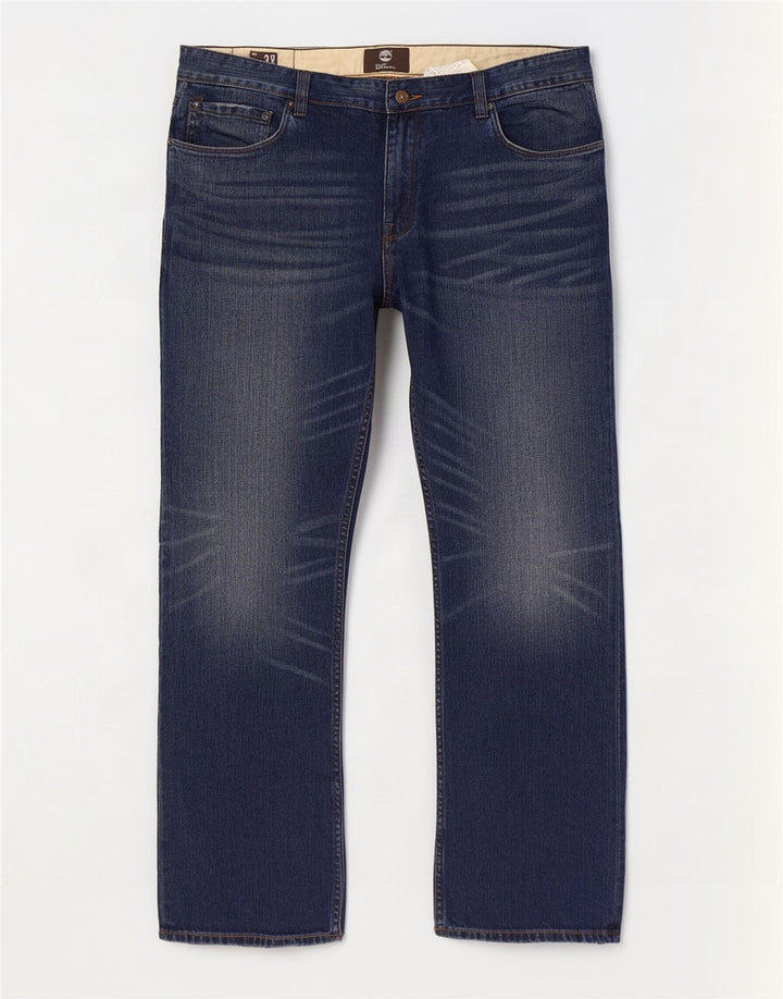 Timberland Masculino Earthkeepers Straight Jeans W38 L33 Azul Algodão