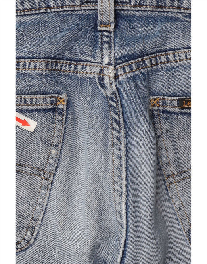 Lee Mens Brooklyn Straight Jeans W36 L27 Azul Algodão