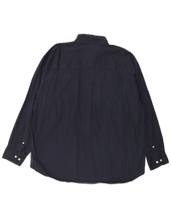 Camisa masculina Champion XL azul marinho algodão