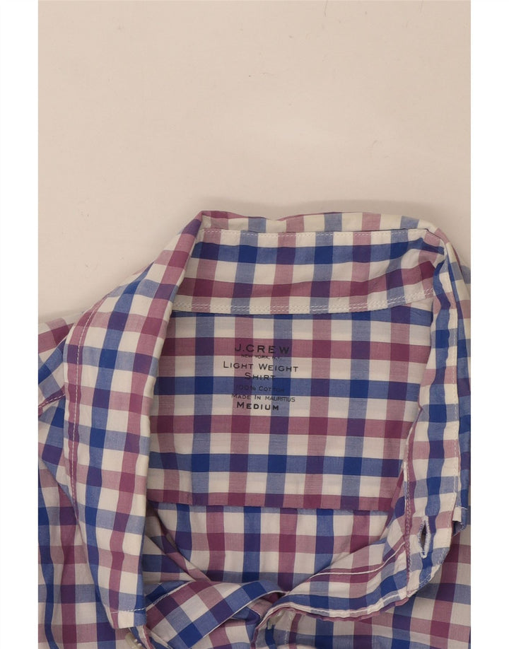 J. CREW Mens Shirt Medium Blue Gingham Cotton Vintage J. Crew and Second-Hand J. Crew from Messina Hembry 