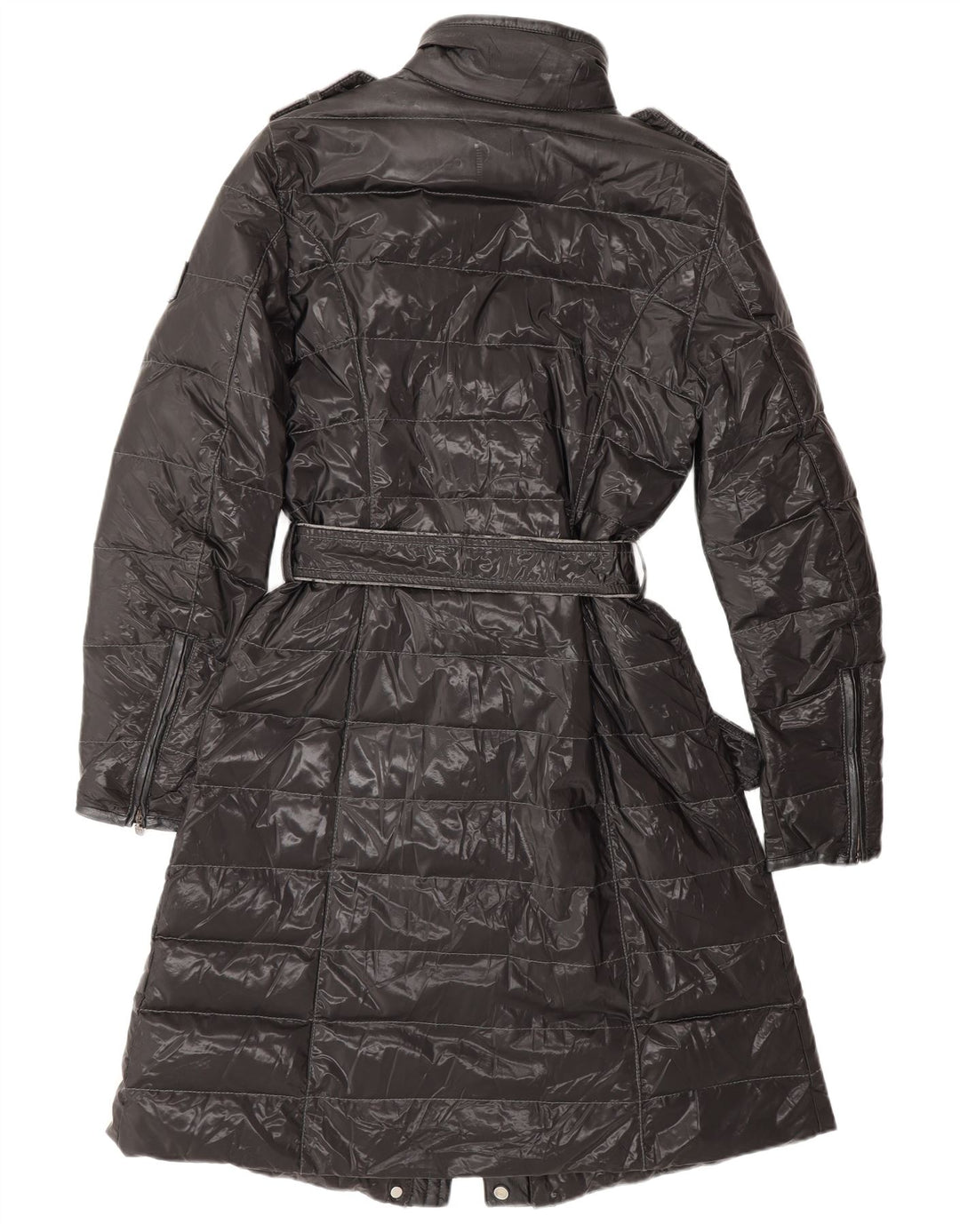 Casaco acolchoado feminino BELSTAFF IT 42 médio preto poliamida clássico