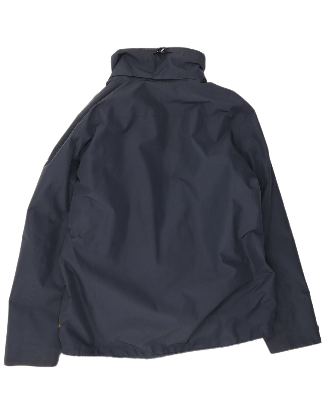 Jaqueta corta-vento masculina Jack Wolfskin Reino Unido 48 2XL poliéster azul marinho