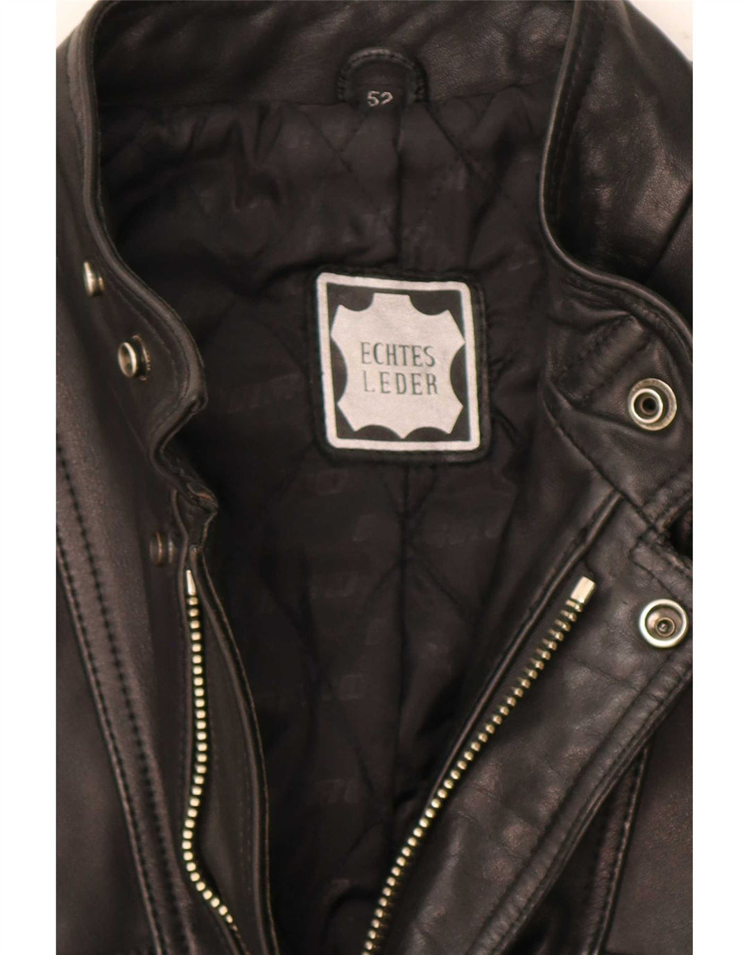 Jaqueta de couro masculina Harro IT 52 XL preta