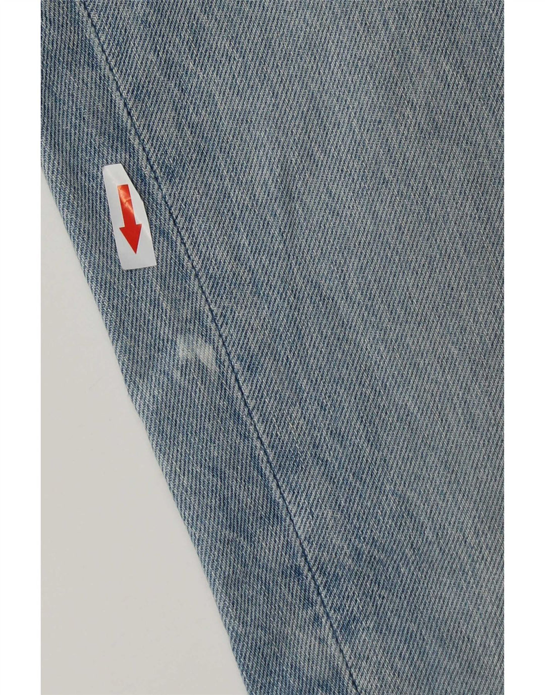 Levi's Mens Distressed Slim Jeans W36 L34 Azul Algodão