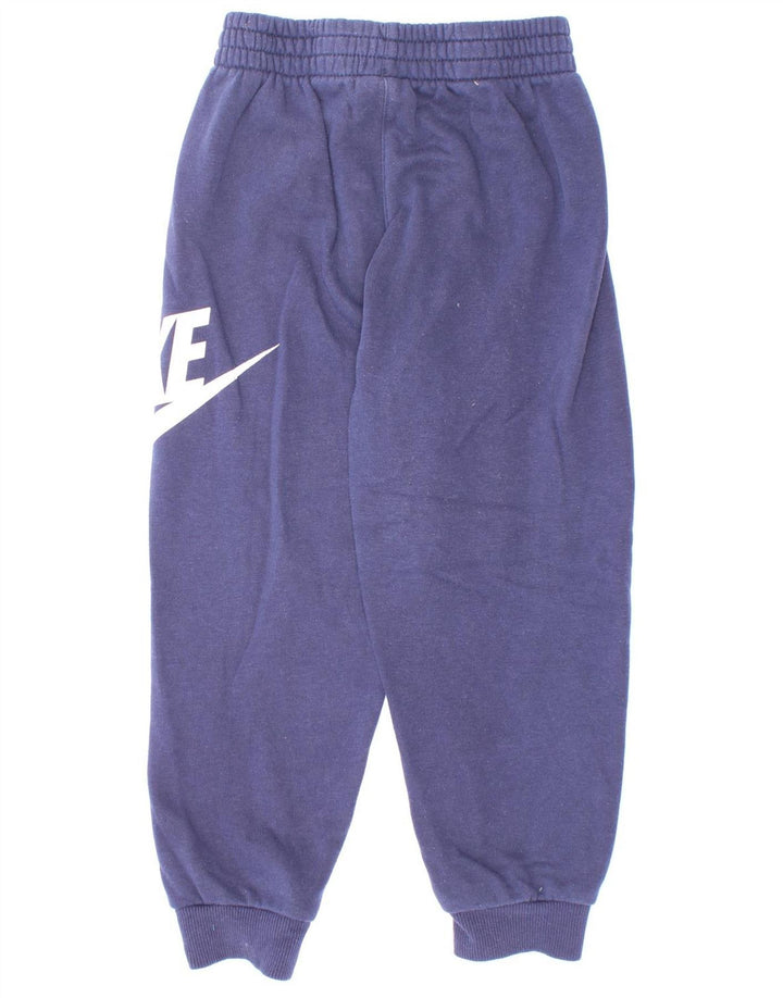 Calça de treino Nike Boys Graphic Joggers 5-6 anos médio azul marinho