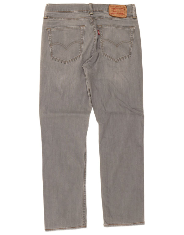 Calça Jeans Levis 511 Slim Masculina W31 L27 Cinza Algodão