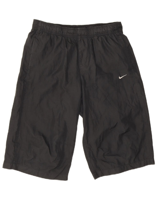 Nike Mens Bermuda Sport Shorts Médio Preto Poliéster