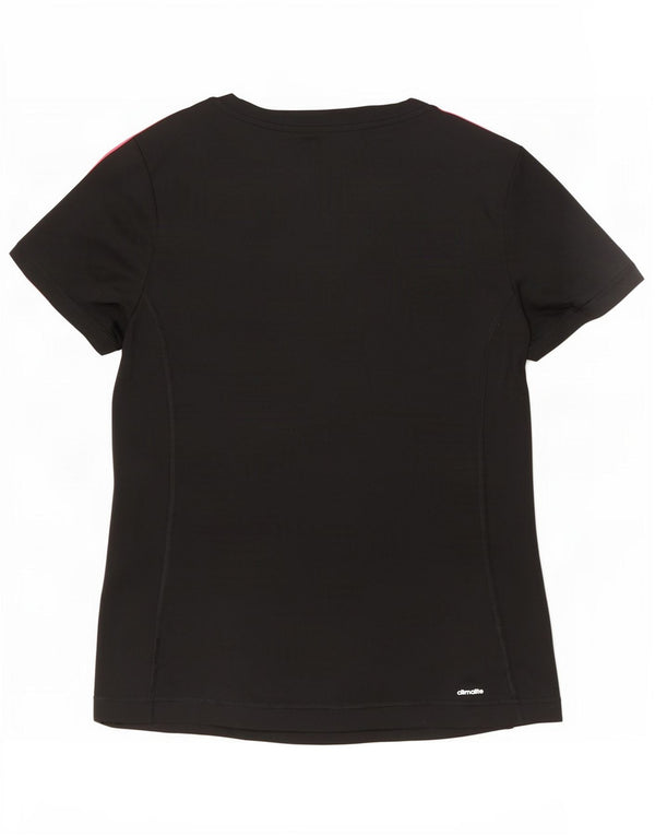 Camiseta Adidas Climalite Feminina Top UK 12/14 Médio Preto Poliéster