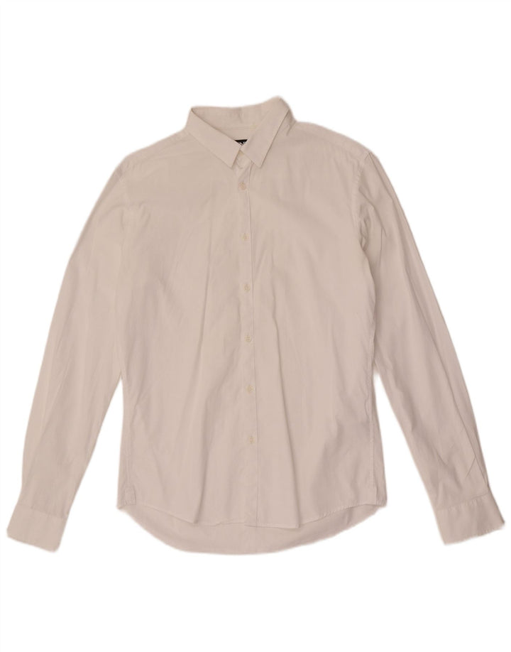 Camisa Dkny Menino 15-16 Anos Médio Algodão Branco
