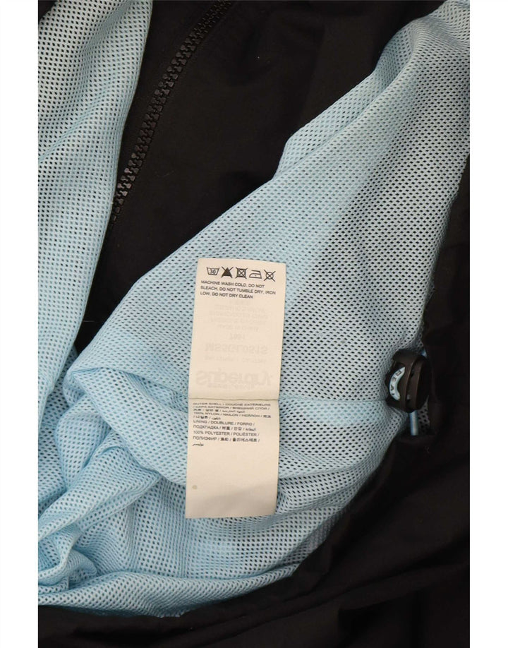 Jaqueta corta-vento masculina Superdry The Windcheater Graphic UK 38 médio preto